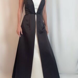 Alfred Angelo Black and White Dress